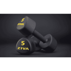 Резиновые гантели ZIVA RUBBER STUDIO TRIBELL, 1-6 кг Резиновые гантели ZIVA RUBBER STUDIO TRIBELL, 1-6 кг