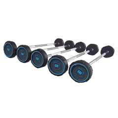 Штанги фиксированые ПВХ PEV набор 10-50 кг OKPRO OK3005A