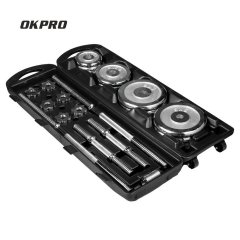 Регулируемый набор гантелей/штанги OK1035F